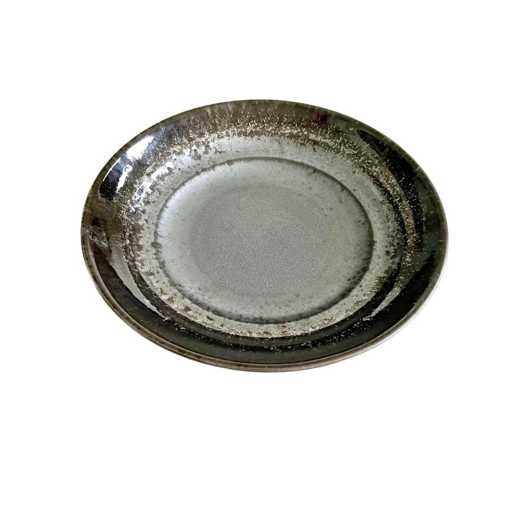 Black Pearl salad bowl 28cm, Minoyaki Handmade Ceramic - MIJ - 8594197827202