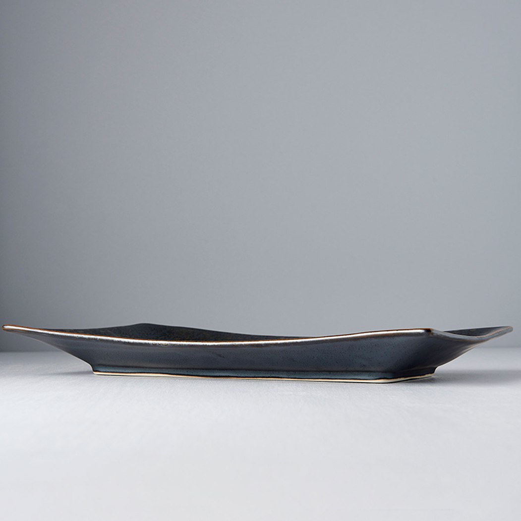 Black Pearl rectangular platter 33x19,5cm - MIJ - 8594197822153