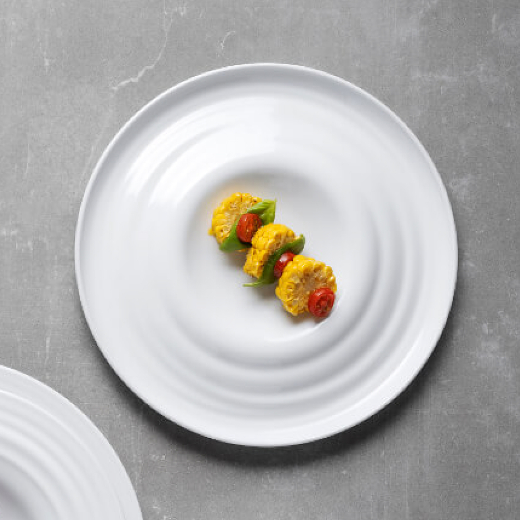 Wave plate Agma 30cm, White - Costaverde - 5603578103903