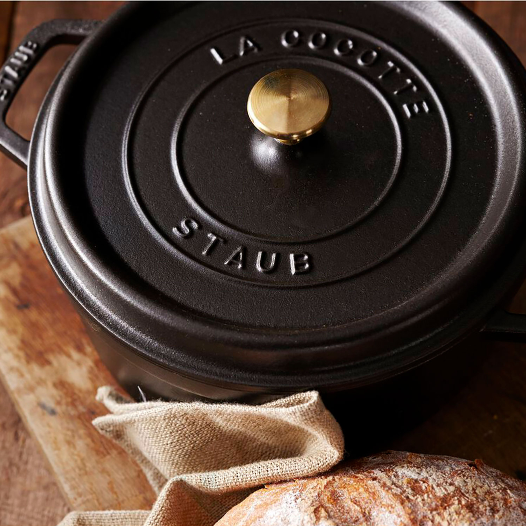 Caçarola Redonda 24cm, Ferro fundido - Staub - 3272341024251