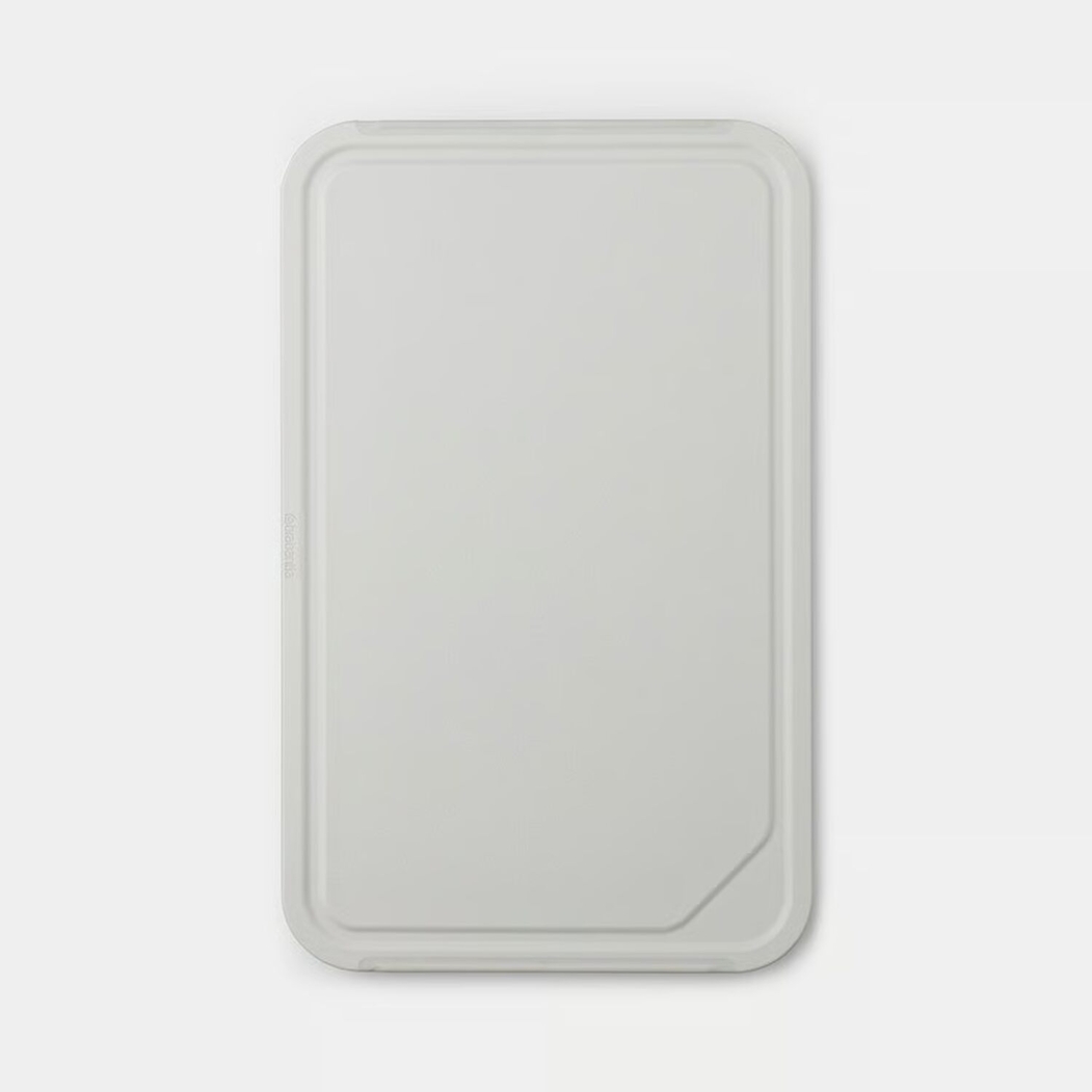 Brabantia Tasty+ Chopping Board and Serving Tray Large Light Grey Plastic - Brabantia - 8710755123146