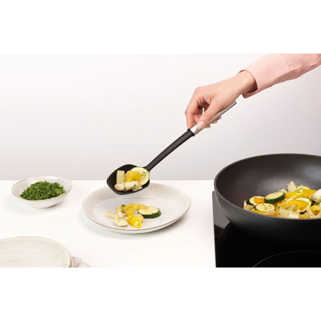 Brabantia Profile Set of 4 Kitchen Utensils Non-Stick Matt Steel - Brabantia - 8710755260285