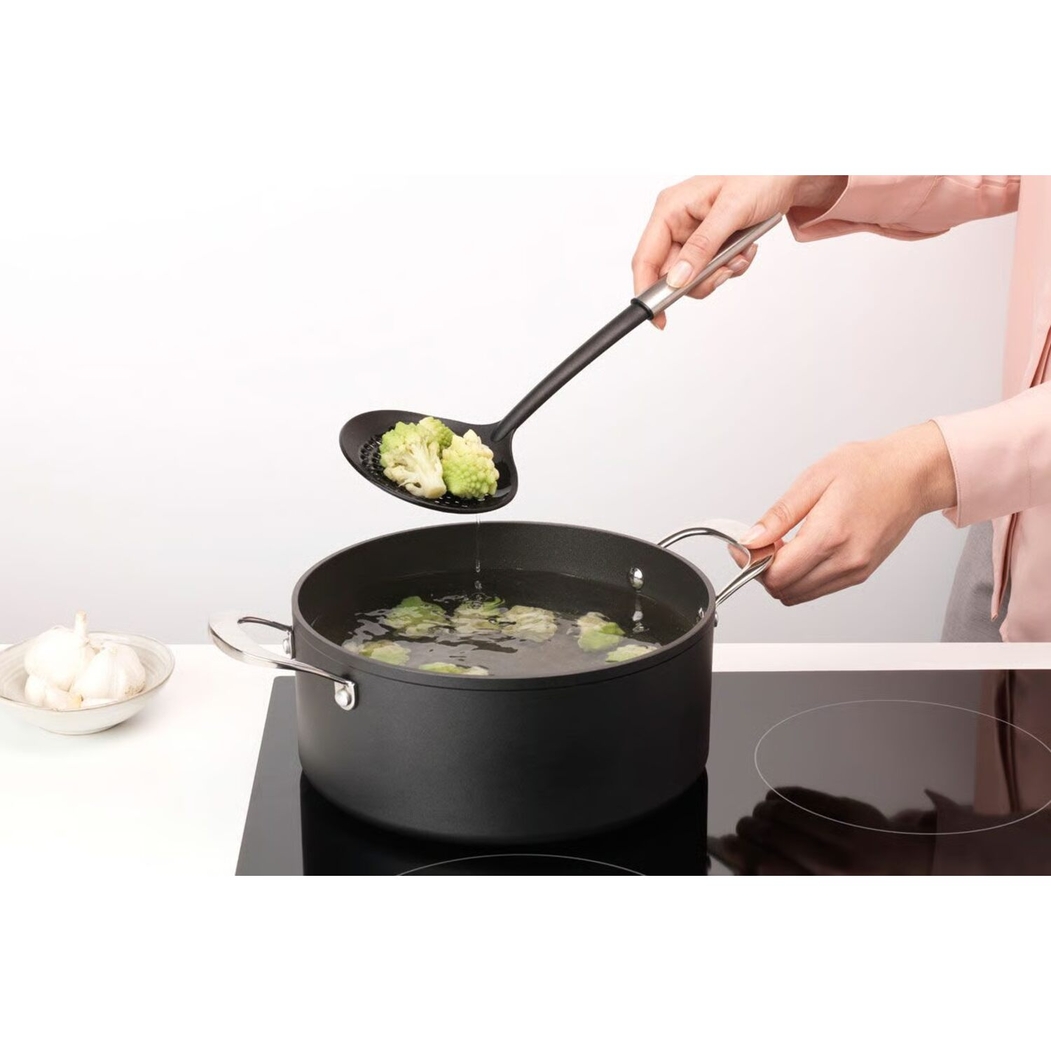 Brabantia Profile Set of 4 Kitchen Utensils Non-Stick Matt Steel - Brabantia - 8710755260285