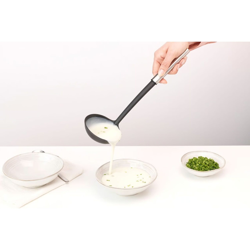 Brabantia Profile Set of 4 Kitchen Utensils Non-Stick Matt Steel - Brabantia - 8710755260285