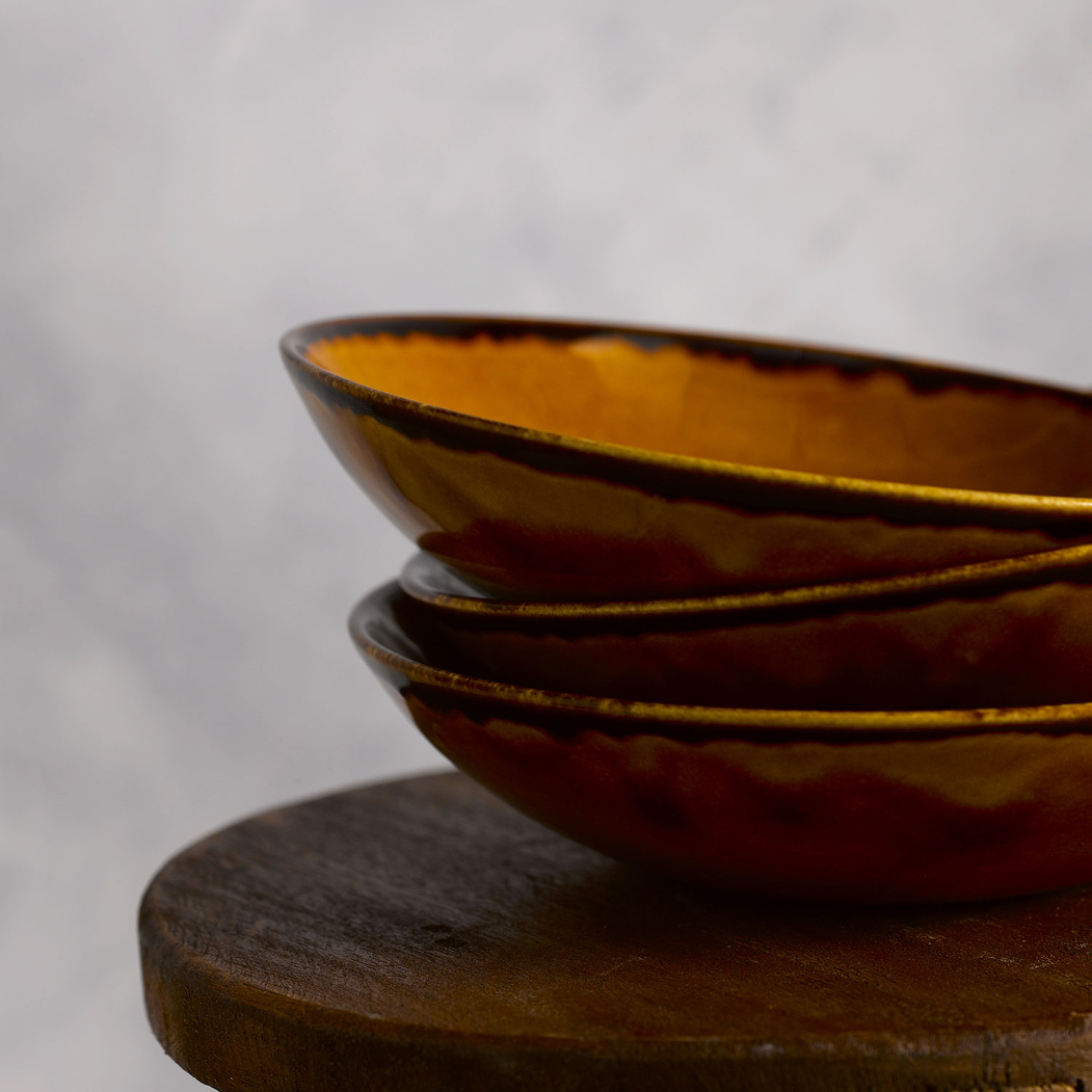 Prato fundo Harvest Brown 28cm - Dudson - 5602737076249