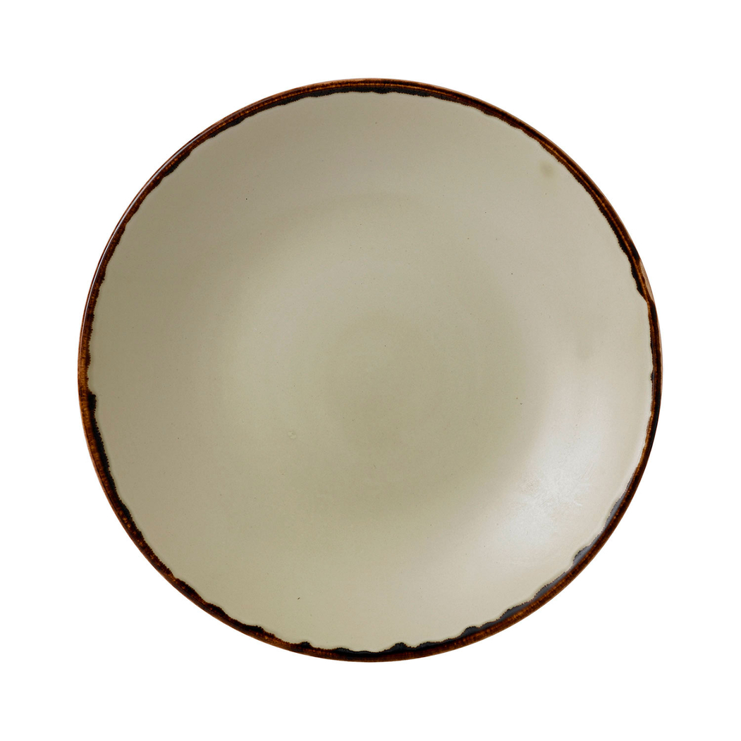 Deep plate Harvest Linen 25cm - Dudson - 5602737076362