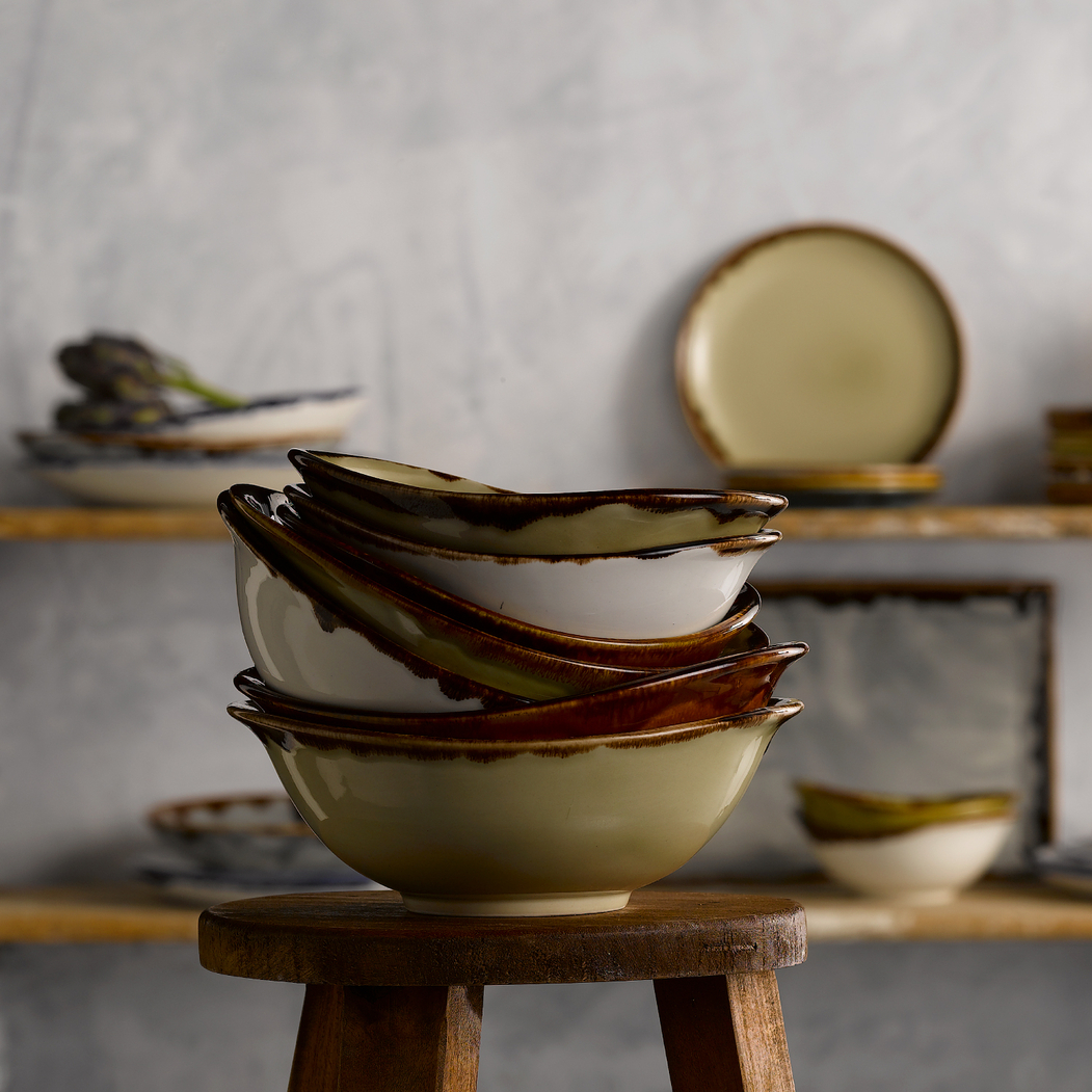 Tigela Harvest Linen organic 20cm - Dudson - 5034414449778