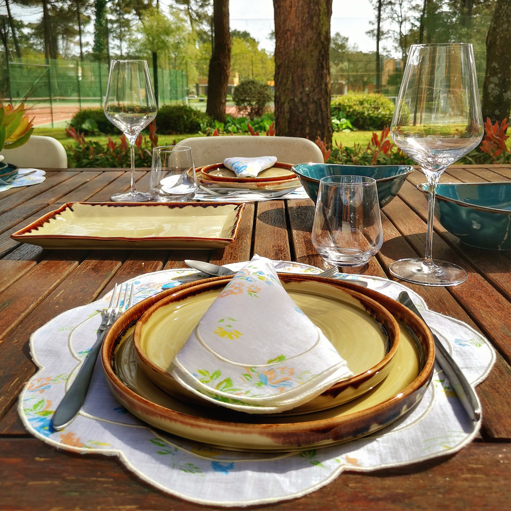 Harvest Green walled plate 26cm - Dudson - 5034414449518