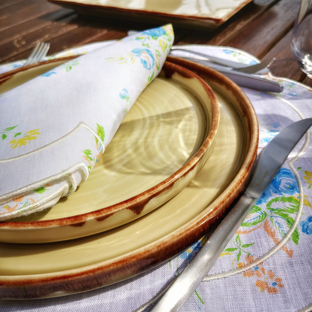 Prato raso Harvest Green walled 21cm - Dudson - 5034414449525