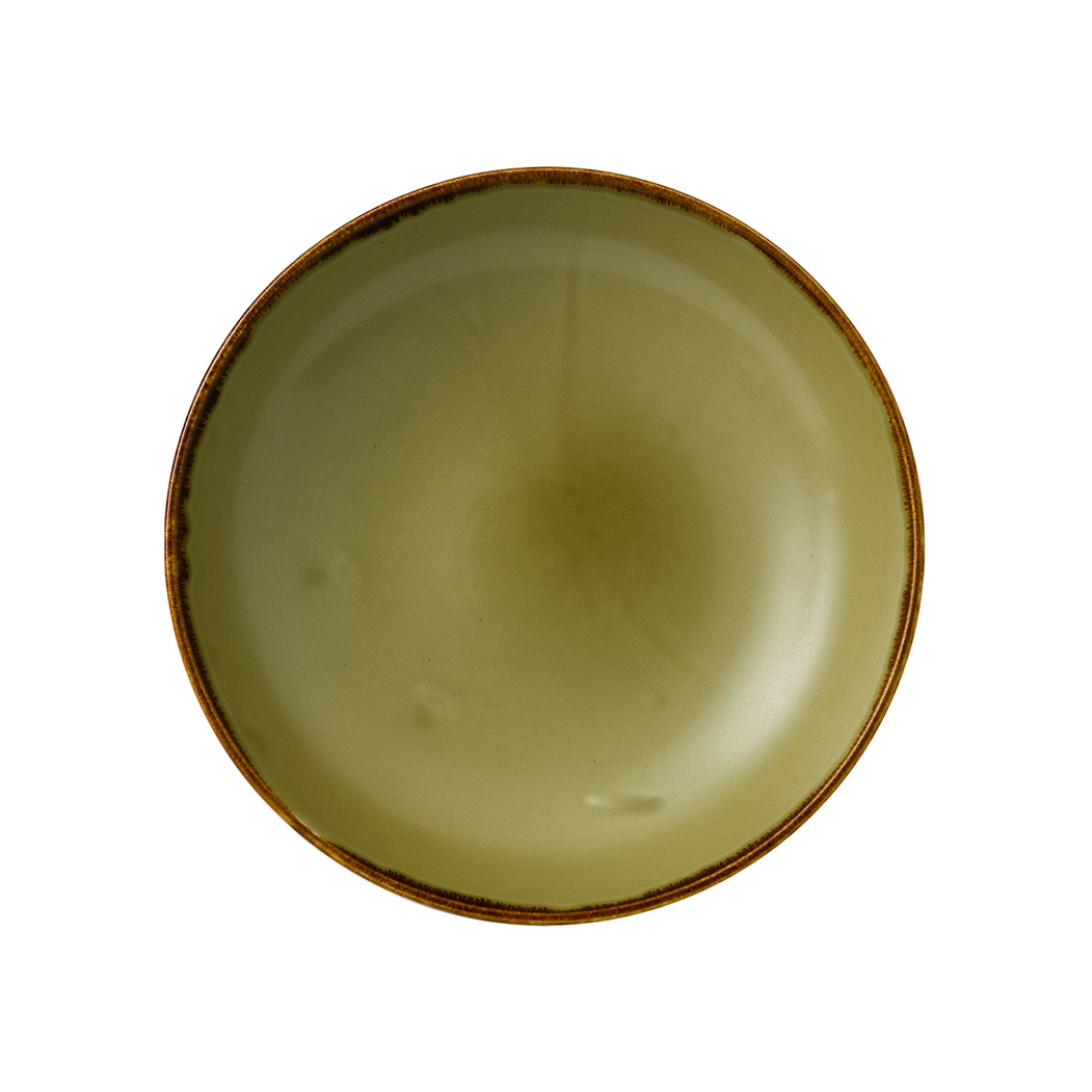 Harvest Green coupe bowl 18cm - Dudson - 5034414442830
