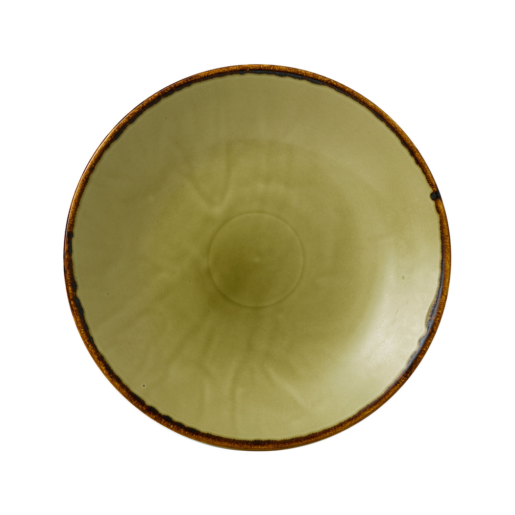 Prato fundo Harvest Green 26cm - Dudson - 5034414442892
