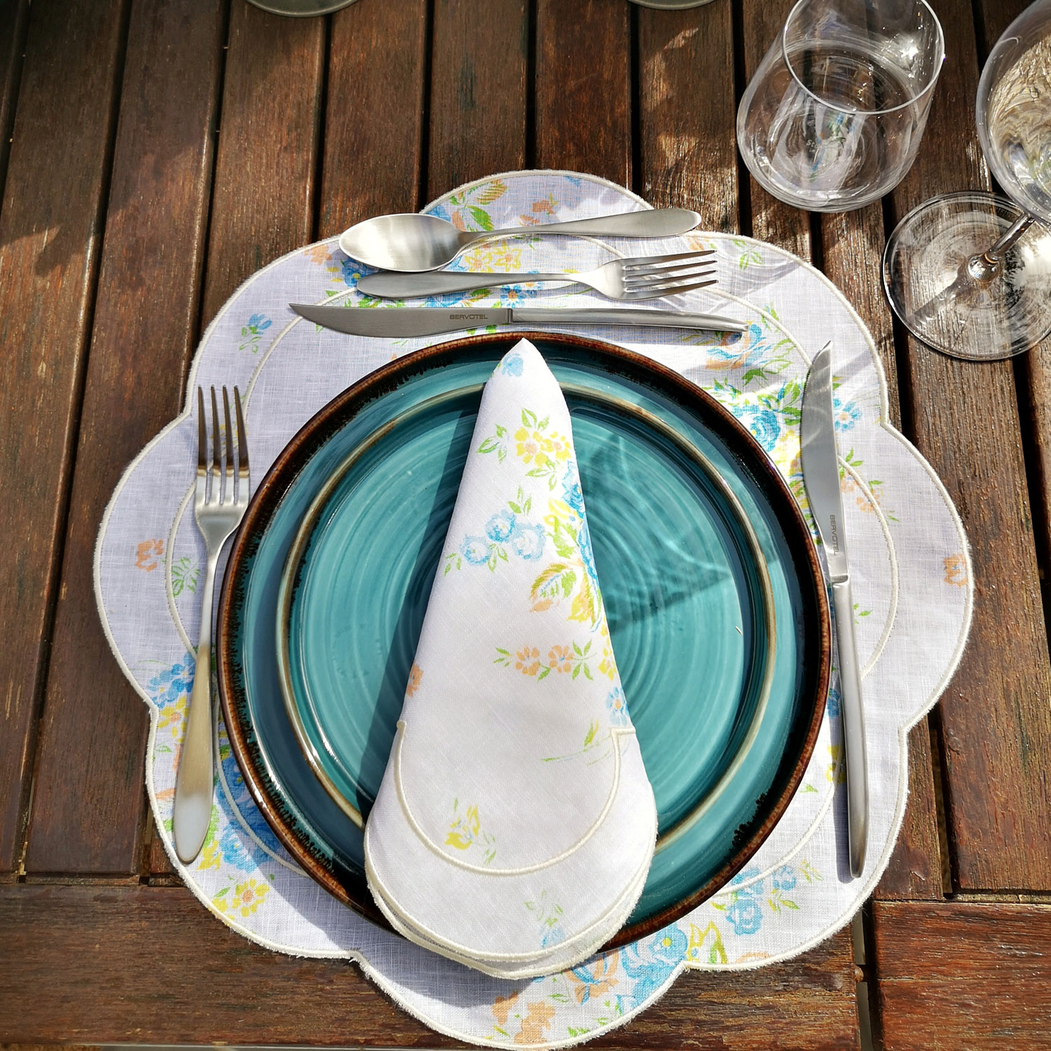 Dinner plate Harvest Blue walled 26cm - Dudson - 5,03441E+12