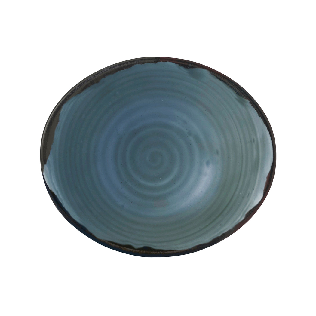Harvest Blue deep bowl 20x17cm - Dudson - 5,03441E+12