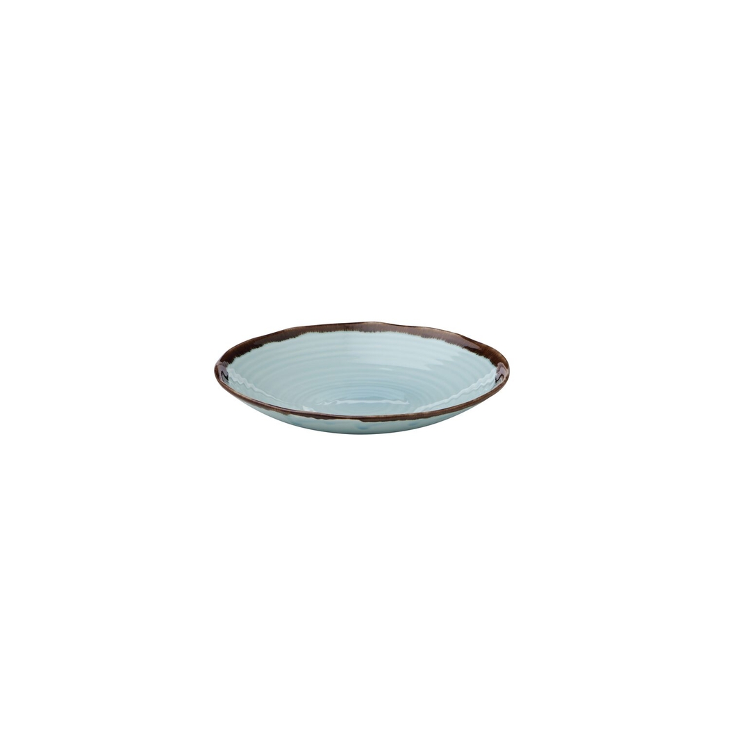 Dudson Harvest Coupe Bowl 28 cm Turquoise Vitrified Porcelain - Dudson - 5034414461855