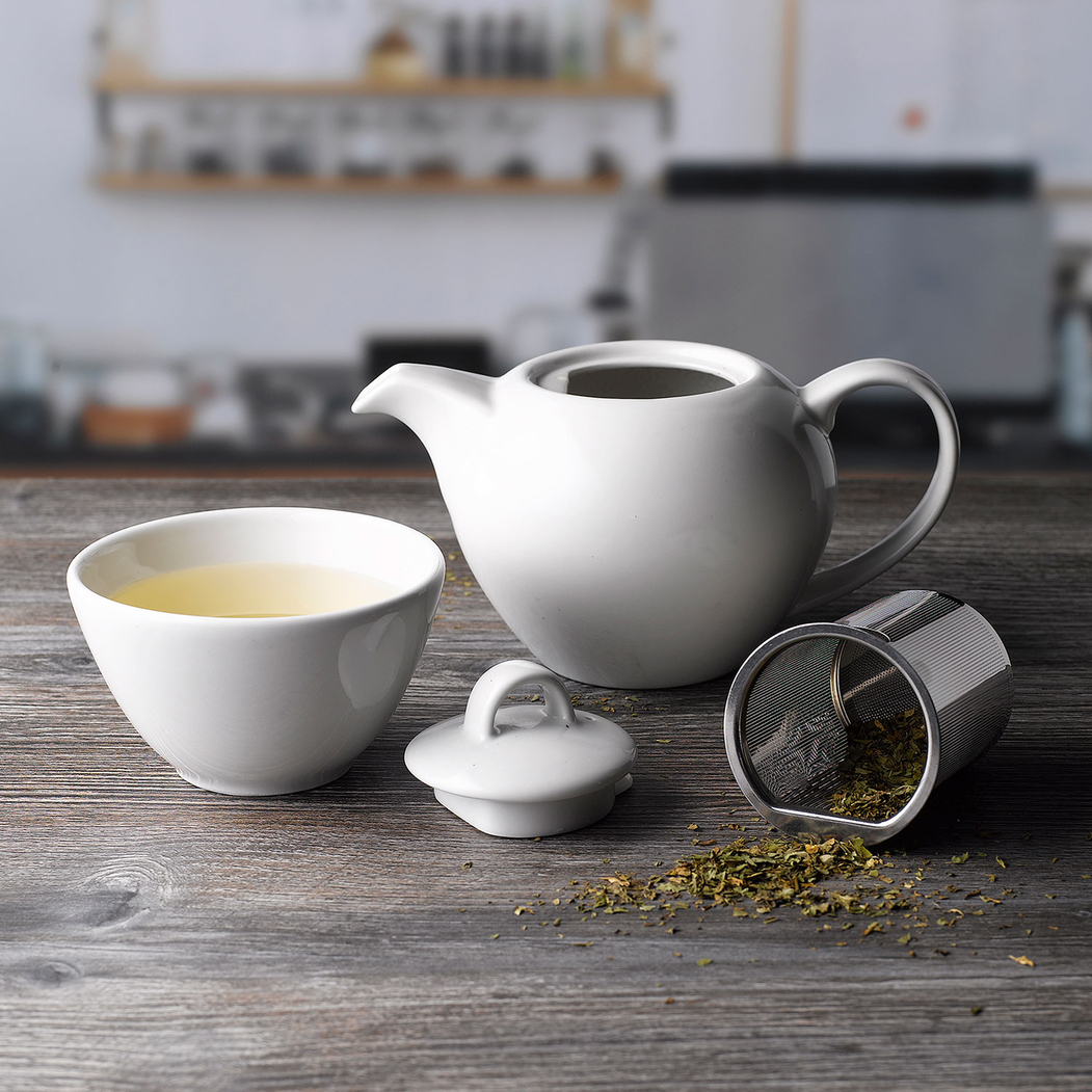 850ml Profile teapot, super-vitrified Porcelain - Churchill - 5034414363876