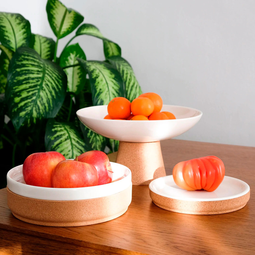 Fruit Bowl Alma Gémea Pearl 30cm - Amorim Cork Composites - 5602248683028