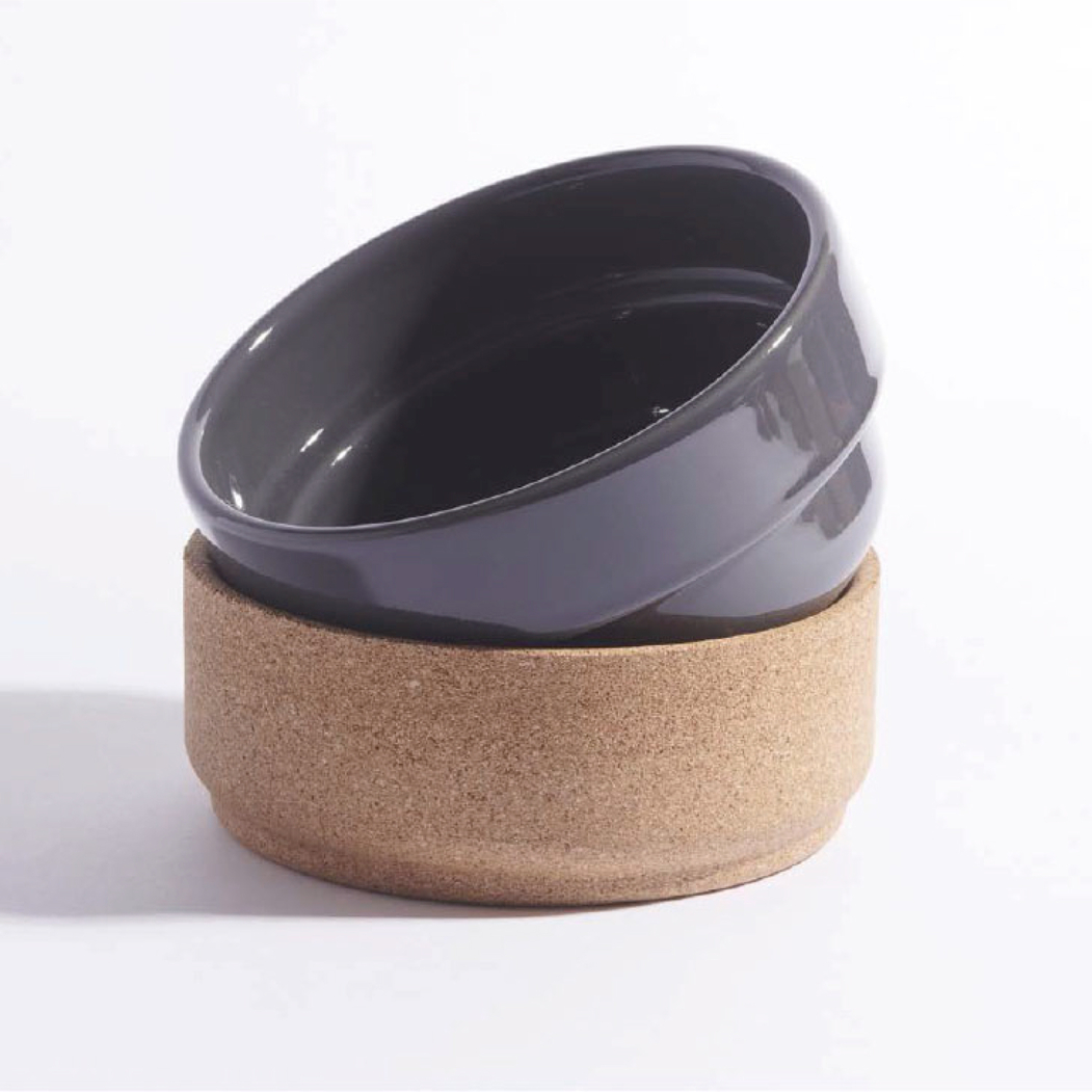 Cereal Bowl Alma Gémea Grey 13cm - Amorim Cork Composites - 5602248689754
