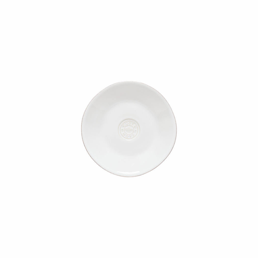 Bread Plate Nova White 16cm, Stoneware