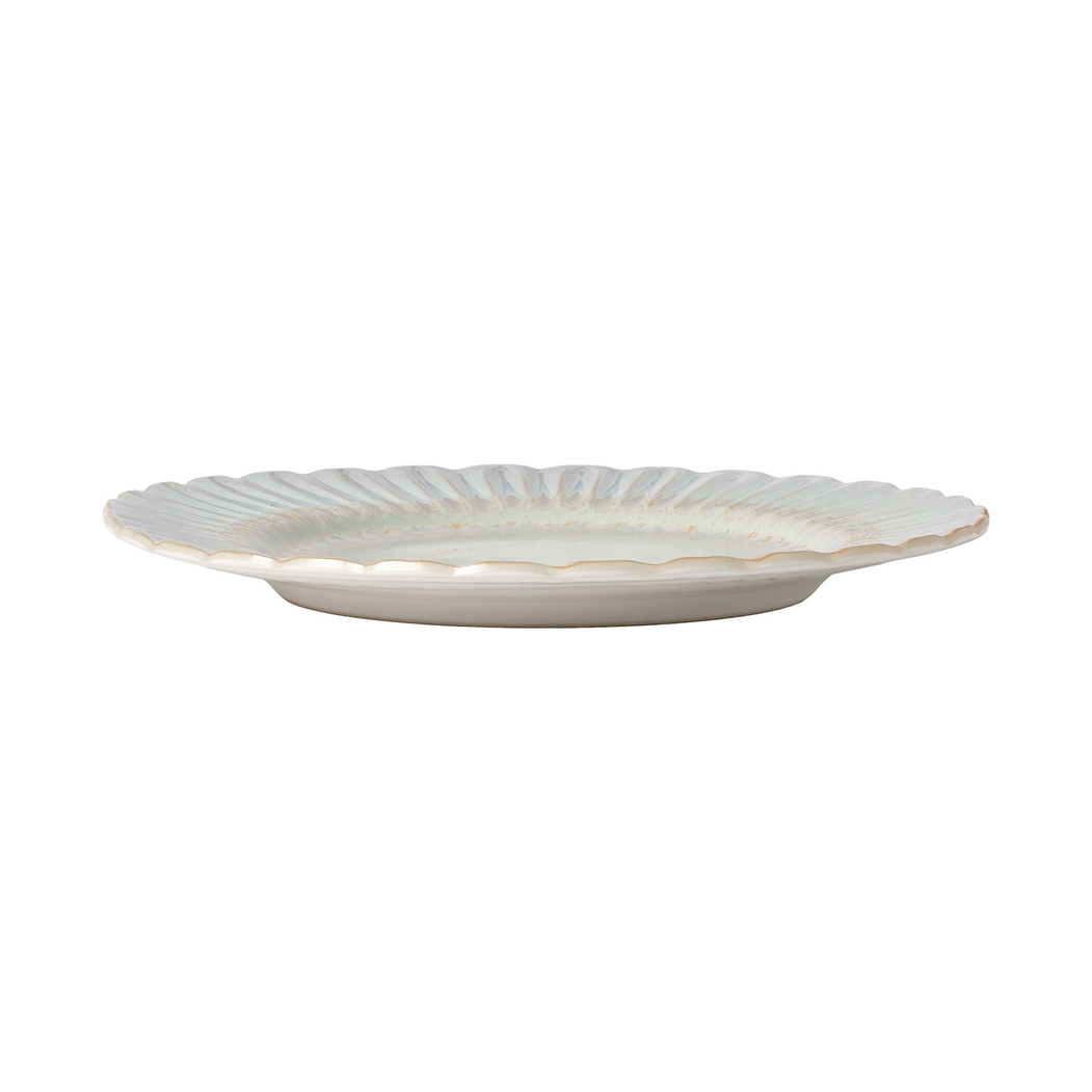 Prato de Jantar Cristal 28cm, grés fino com acabamento artesanal inspirado em cristal - Costa Nova - 5606739936617