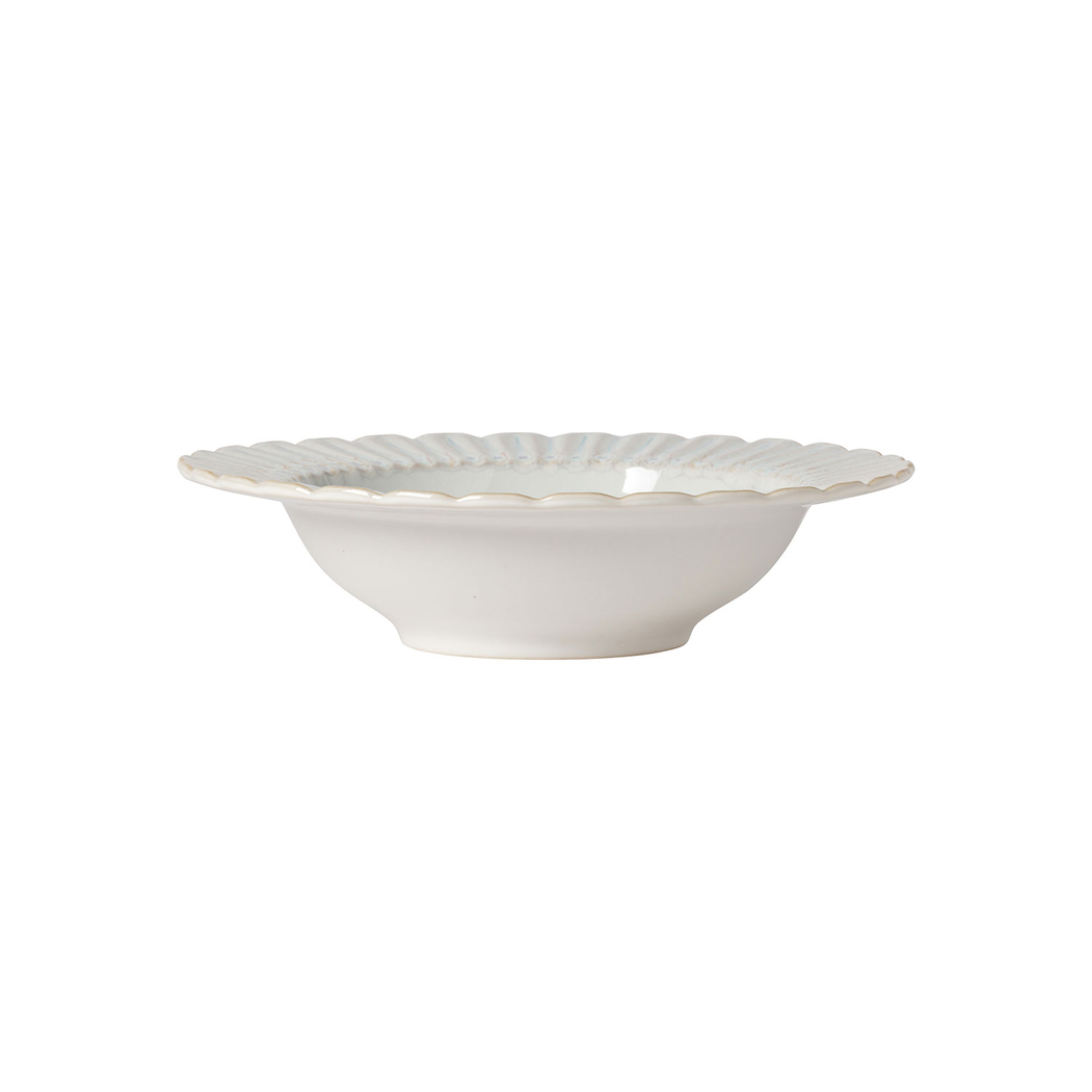 Cristal Soup / Pasta Plate 23 x 22.9 cm, fine stoneware with handcrafted crystal-inspired finish - Costa Nova - 5606739974763