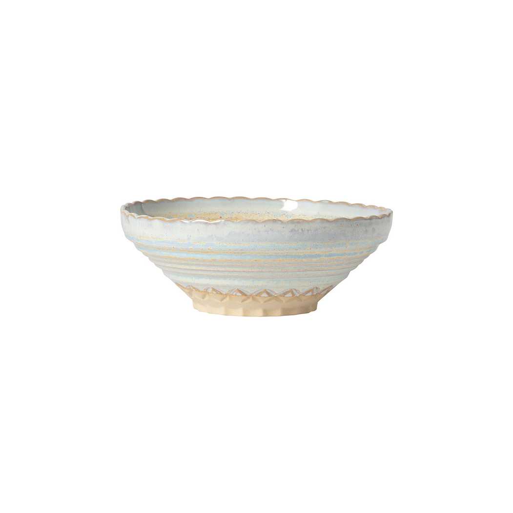 Cristal large soup/cereal Bowl 17.9cm, fine stoneware with handcrafted crystal-inspired finish - Costa Nova - 5606739936648