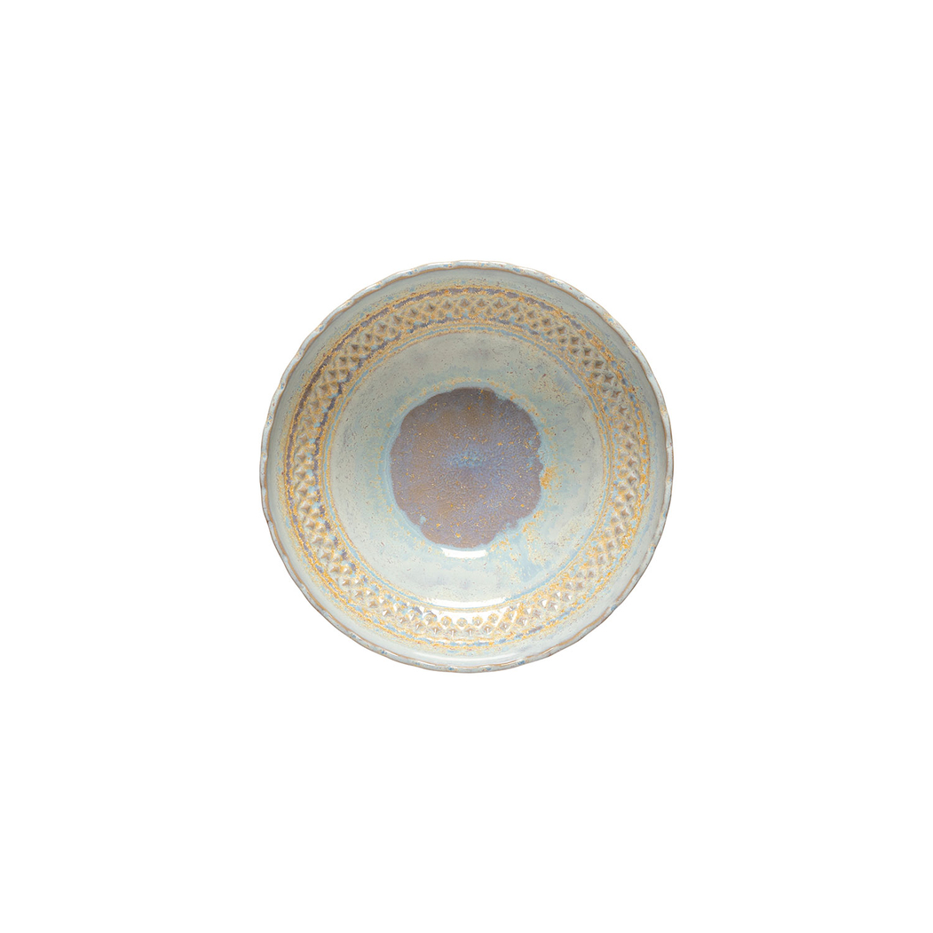 Cristal large soup/cereal Bowl 17.9cm, fine stoneware with handcrafted crystal-inspired finish - Costa Nova - 5606739936648
