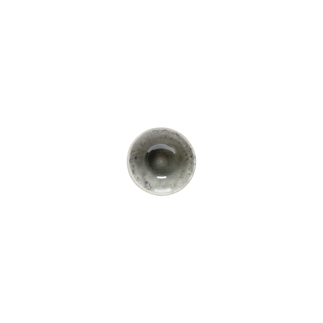 Madeira Round Ramekin 9cm, 110 ml, grey stoneware with handcrafted crackled finish - Costa Nova - 5606739933036
