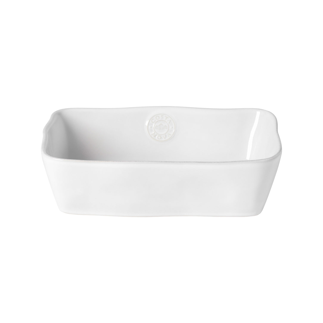Nova White 26x19cm Baking Pan, Stoneware - Costa Nova - 5606739916794