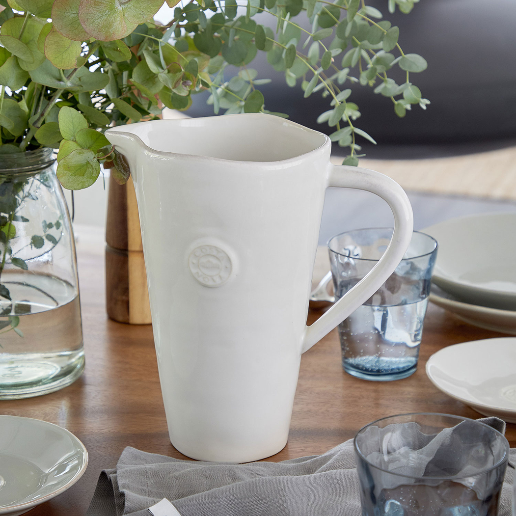 Jug Nova White 1,5L, Stoneware - Costa Nova - 5606739914721