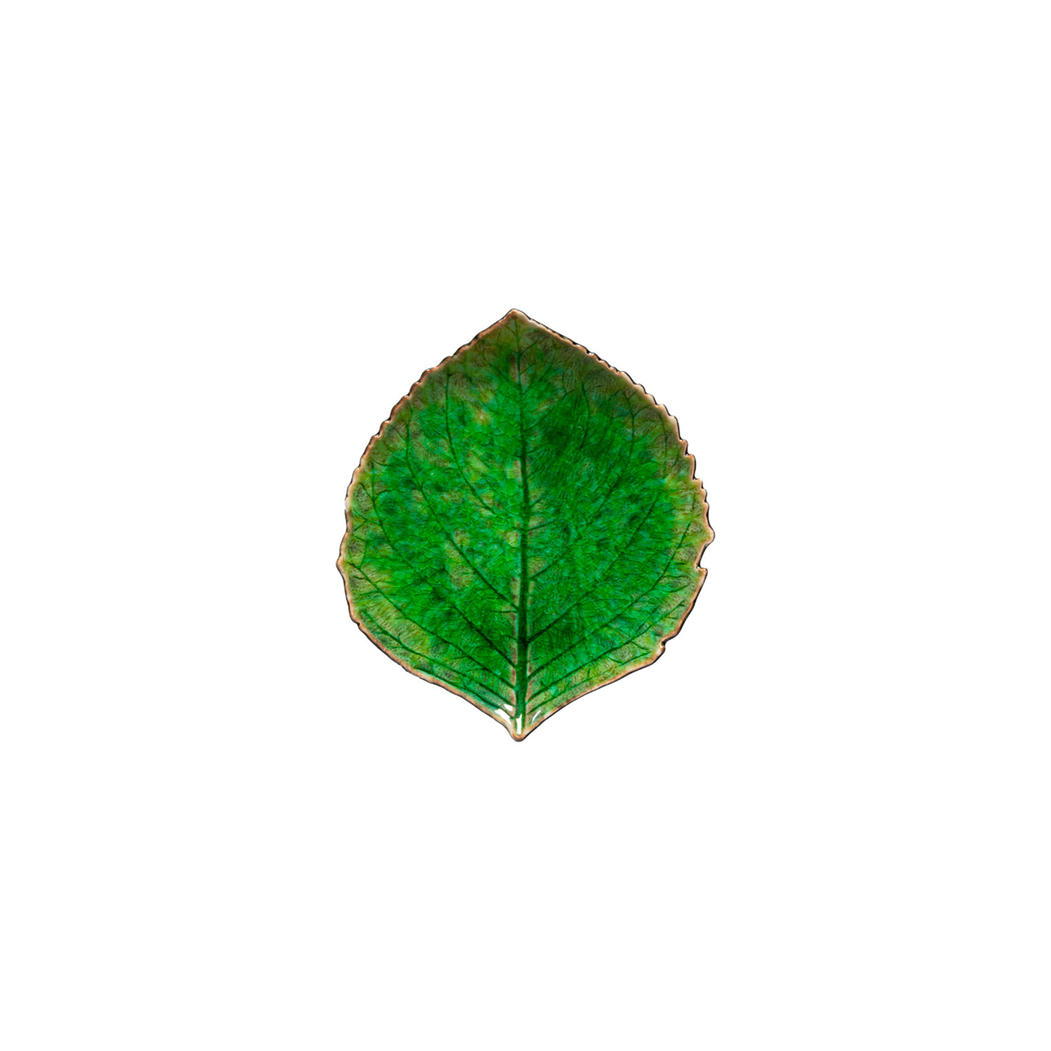 Riviera small hydrangea leaf plate 17.2 x 15 cm - Costa Nova - 5606739957681