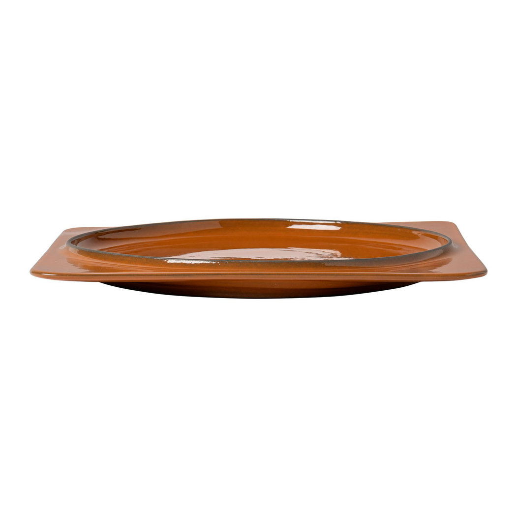 Prato raso quadrado Âmbar 27 x 27 cm - Costa Nova - 5606739961633