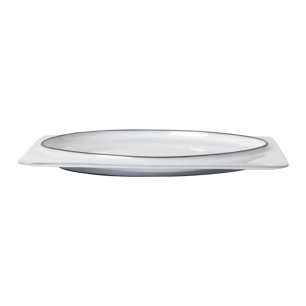 Âmbar white square plate 27.1 x 27 cm - Costa Nova - 5606739961541