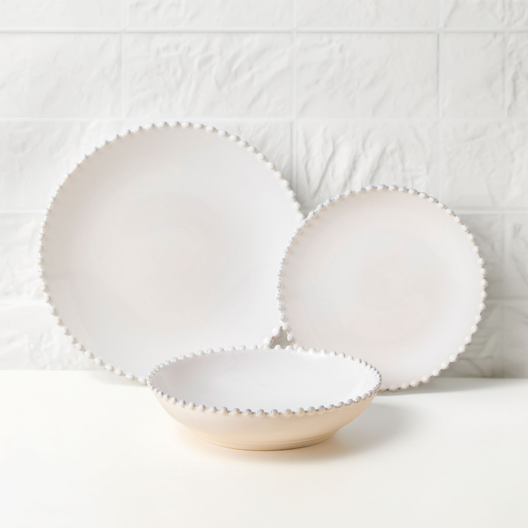 Serviço 12 peças de mesa Pearl com taça sopa/pasta - Costa Nova - 5602737107226