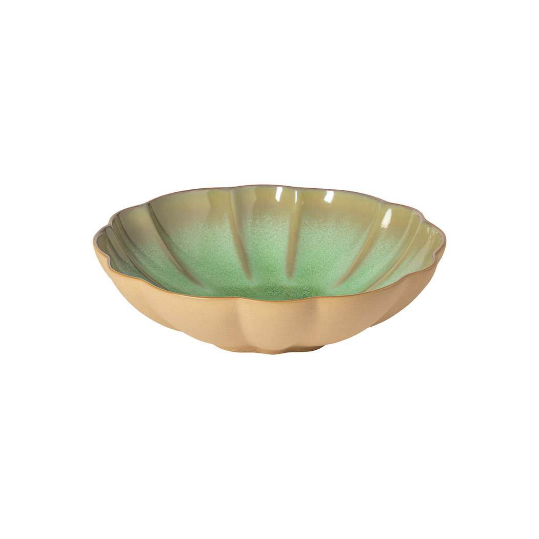 Prato Fundo Marrakesh Verde, 23 cm, Porcelana vitrificada - Costa Nova - 5606739971977