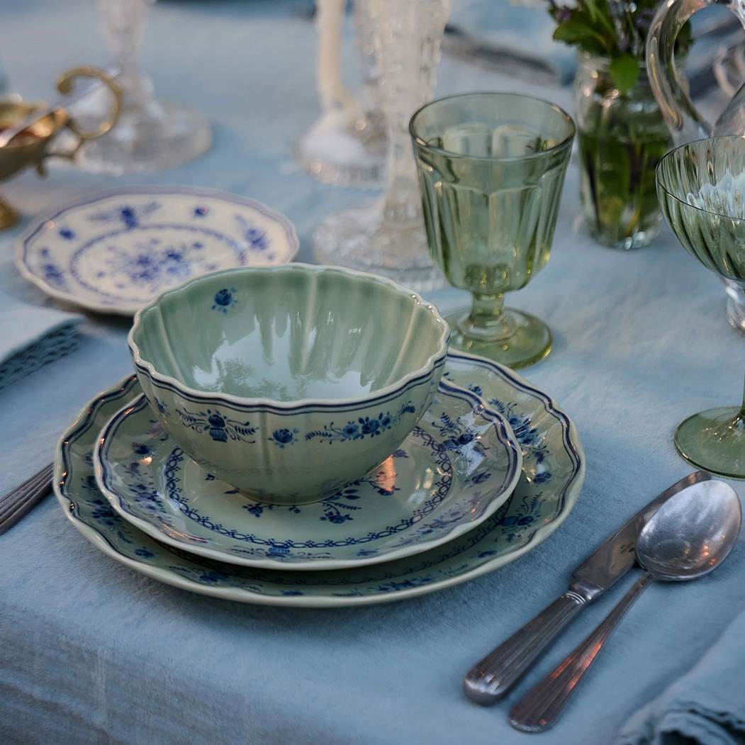 Vila Soup/Cereal Bowl 16 cm Olive-Blue Costa Nova - Costa Nova - 5606739983390