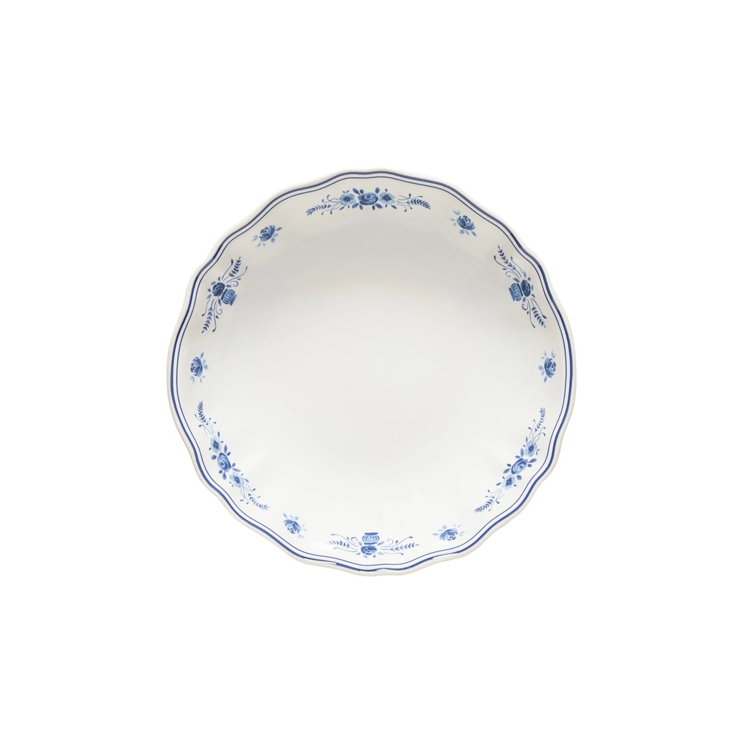 Costa Nova Vila Salad/Dessert Plate 21 cm White-Blue - Costa Nova - 5606739980450