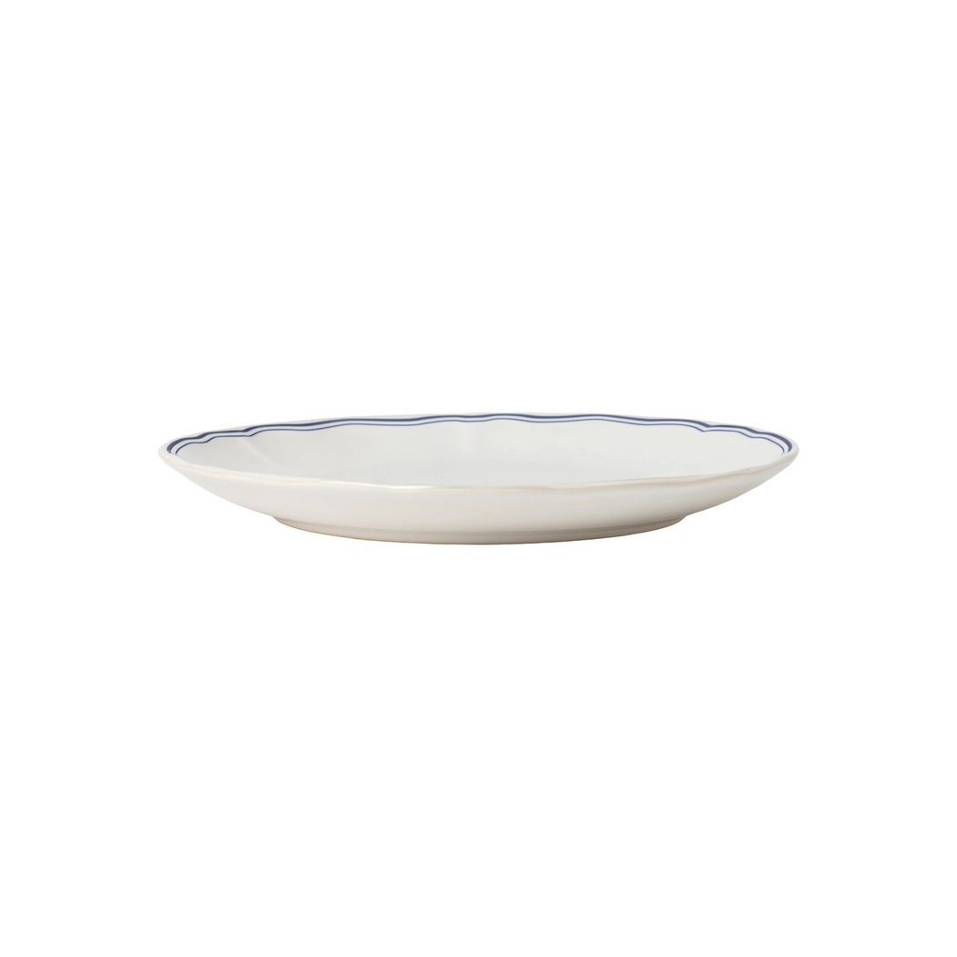 Vila Salad/Dessert Plate 21 cm White-Blue Costa Nova - Costa Nova - 5606739983383