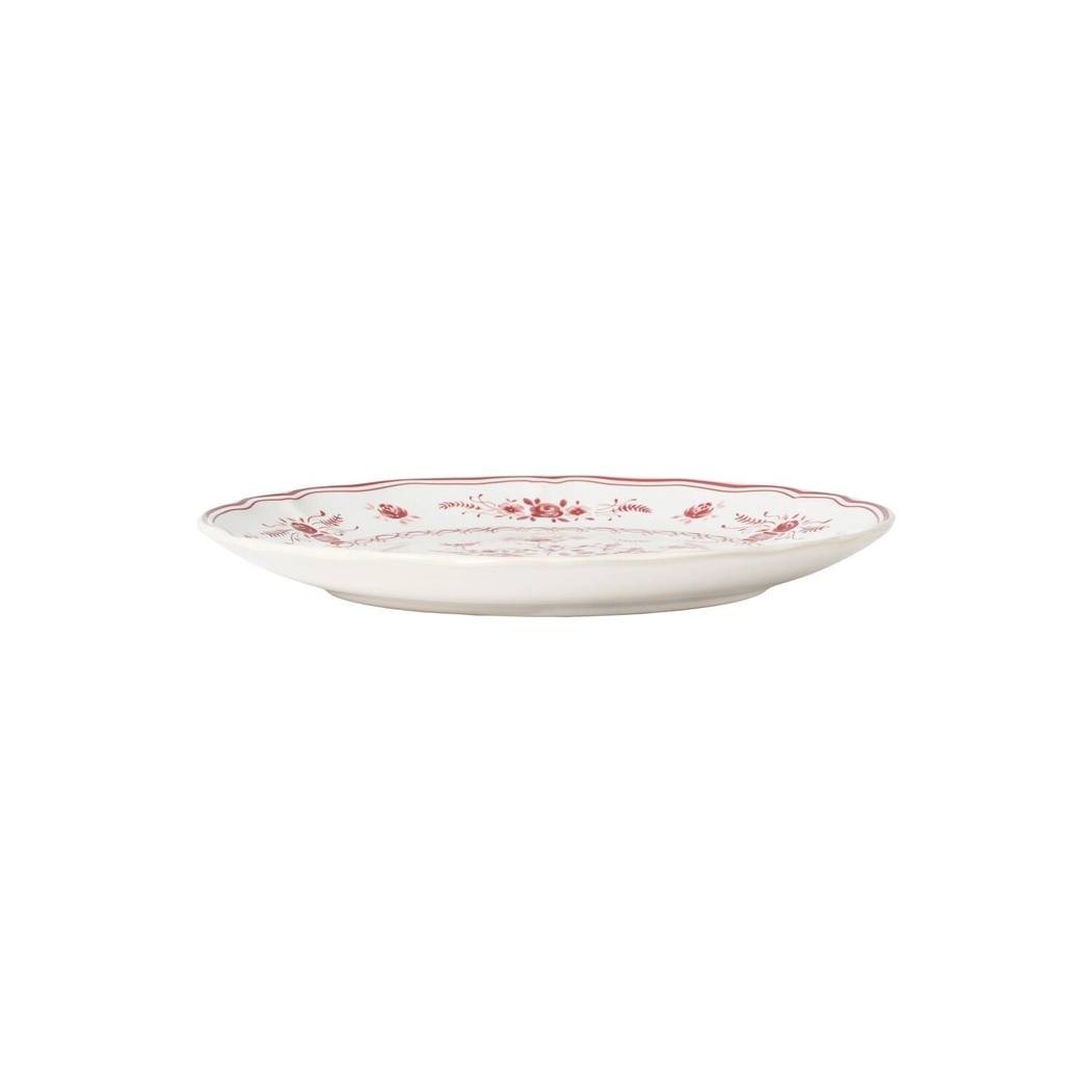 Vila Salad/Dessert Plate 21 cm White-Red Costa Nova - Costa Nova - 5606739980375