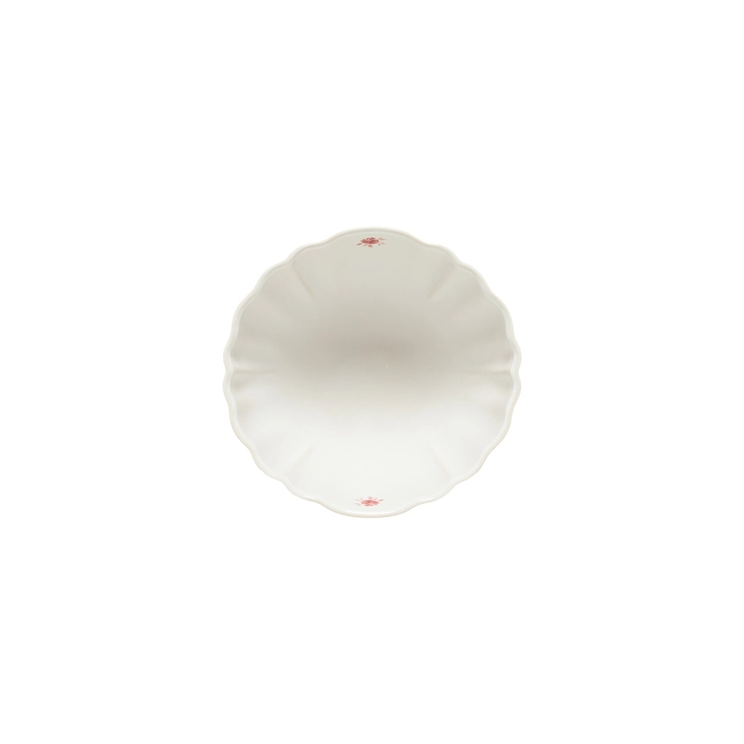 Taça Sopa/Cereais Costa Nova Vila 16 cm Branco-Vermelho - Costa Nova - 5606739980412