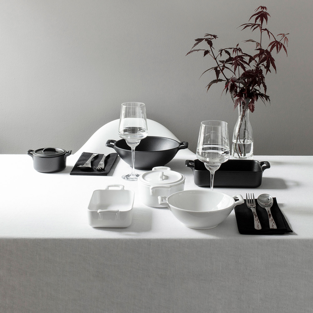 Caçarola cerâmica oval com tampa Belle Cuisine - Revol - 3198246136533