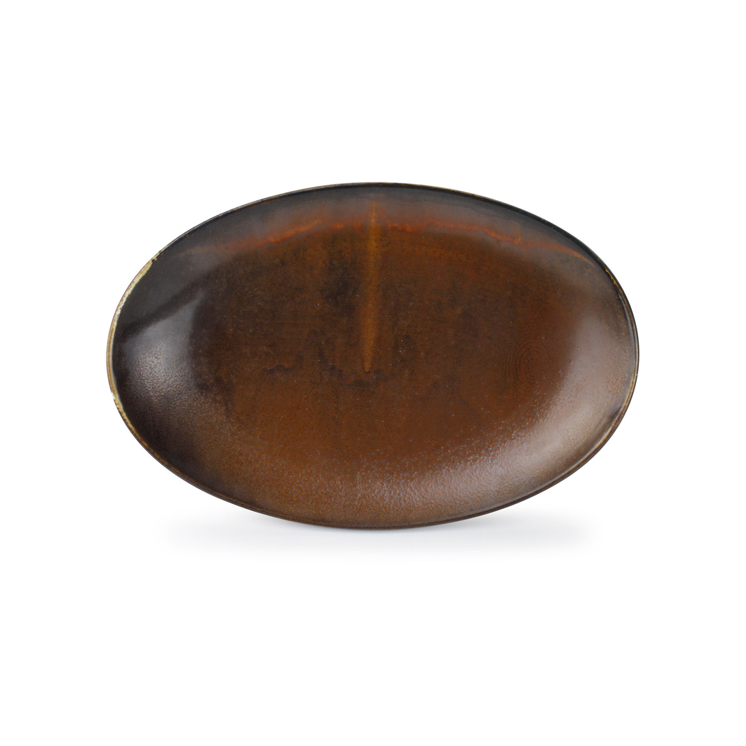 Oval serving dish Escura 31x20cm - F2D - 5410595657377