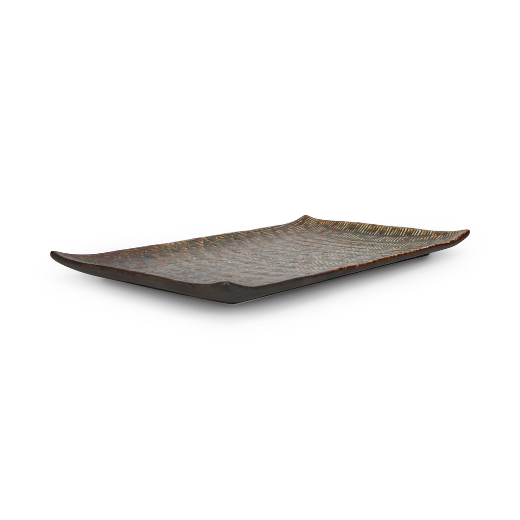 Fine2Dine Umi Autumn Platter Porcelain Rectangular 30x18cm - F2D - 5410595768967