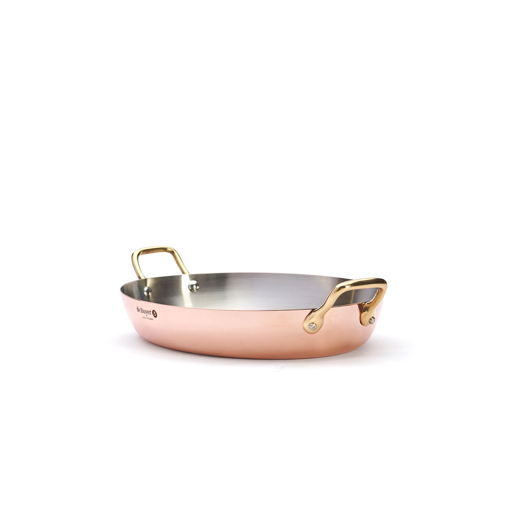 Copper pan Inocuivre 32x23cm - de Buyer - 3011246451324