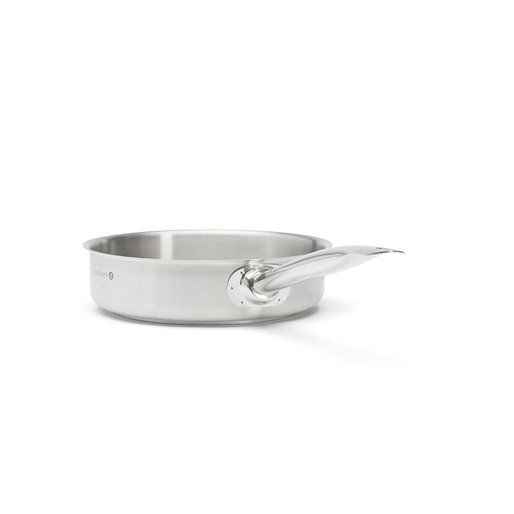 PRIM'APPETY 24cm Sauté, Stainless Steel - de Buyer - 3011243502241
