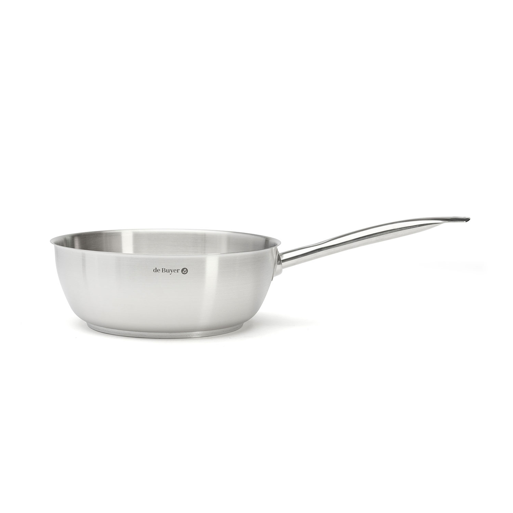 PRIM'APPETY 28 cm Sauté-Pan, Stainless steel - de Buyer - 3011243503286