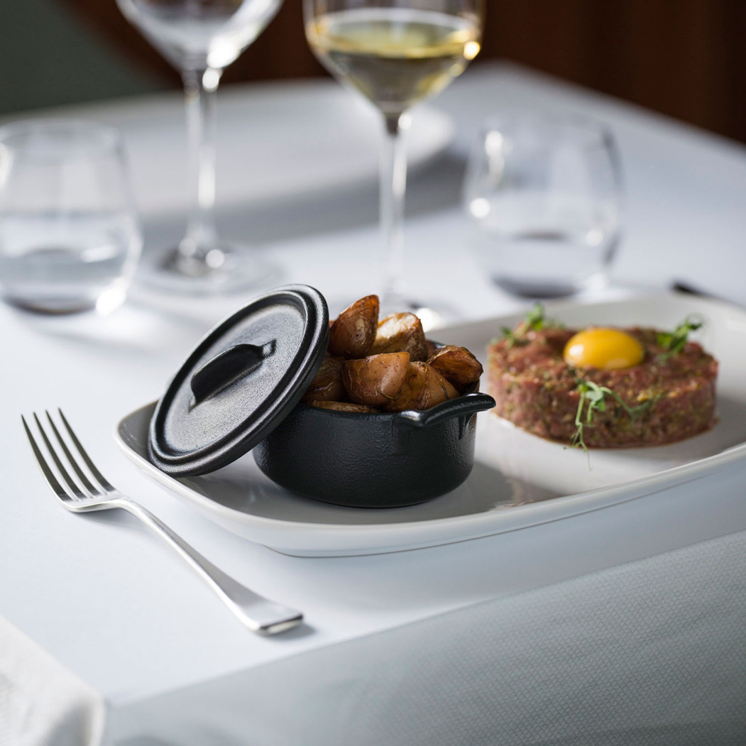 Caçarola cerâmica com tampa Belle Cuisine 10cm - Revol - 3198246416314