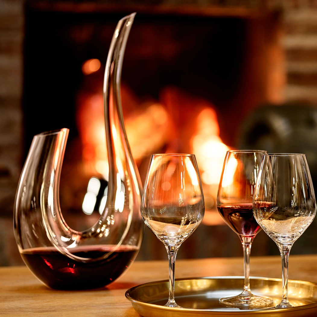 Novo 750ml Crystal Glass Decanter - Elegant and handmade aerator - Spiegelau - 4003322277033