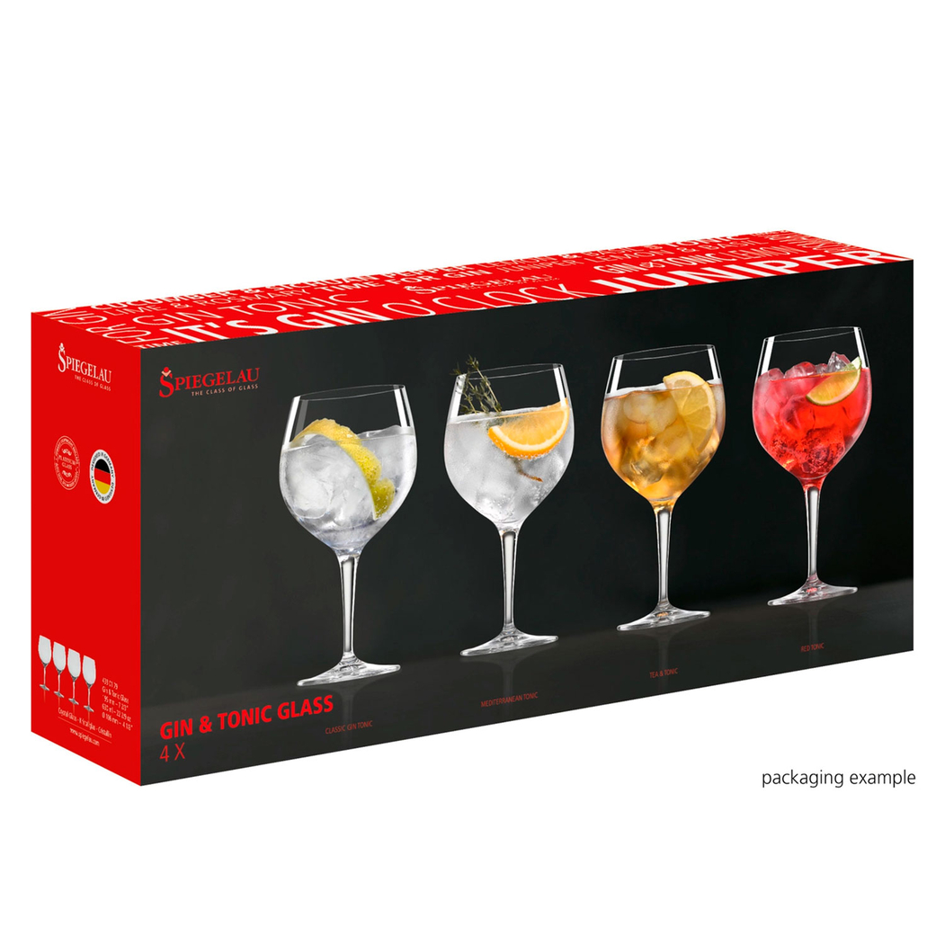 4 Gin&Tonic glasses 630ml - Spiegelau - 4003322258469