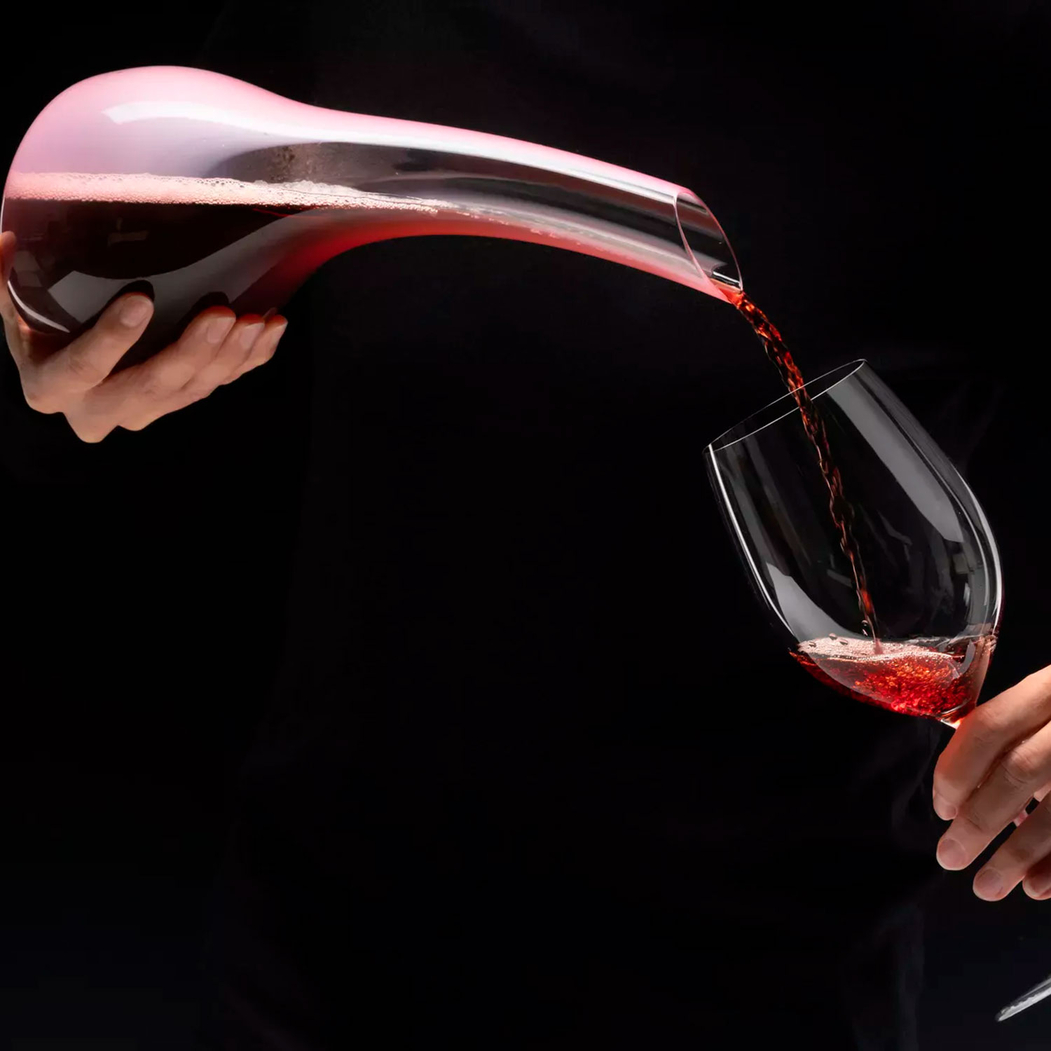 Cornetto 1.2L Crystal Decanter - Pop Art Inspired Design, Perfect for Young & Older Wines - Riedel - 9006206311279