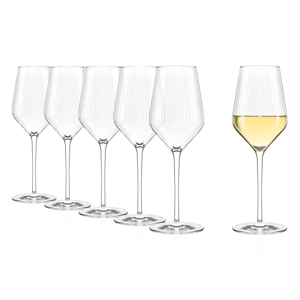 6 Symphony white wine Glasses 405ml - Stölzle Lausitz - 5602737104874